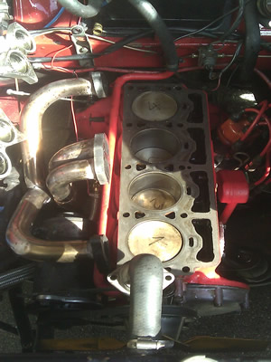 Motor offen